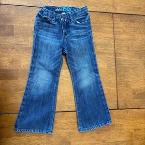 Y2K Baby GAP kids bell bottoms flare jeans 3 adjustable waist